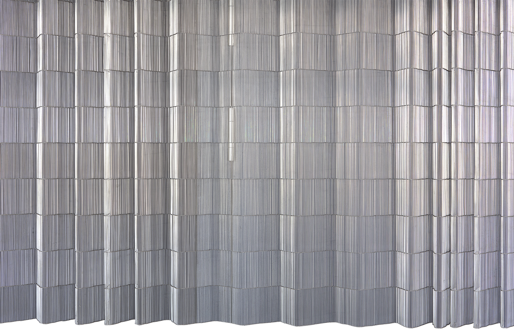 Sliding curtain ready to hang for Version Metal